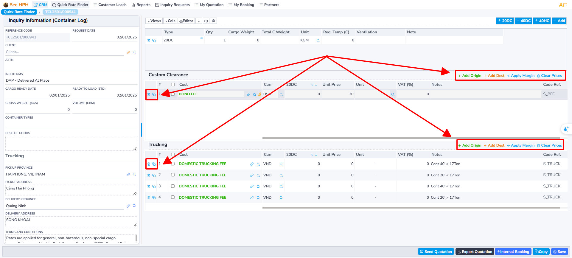 Placeholder for Custom / Trucking