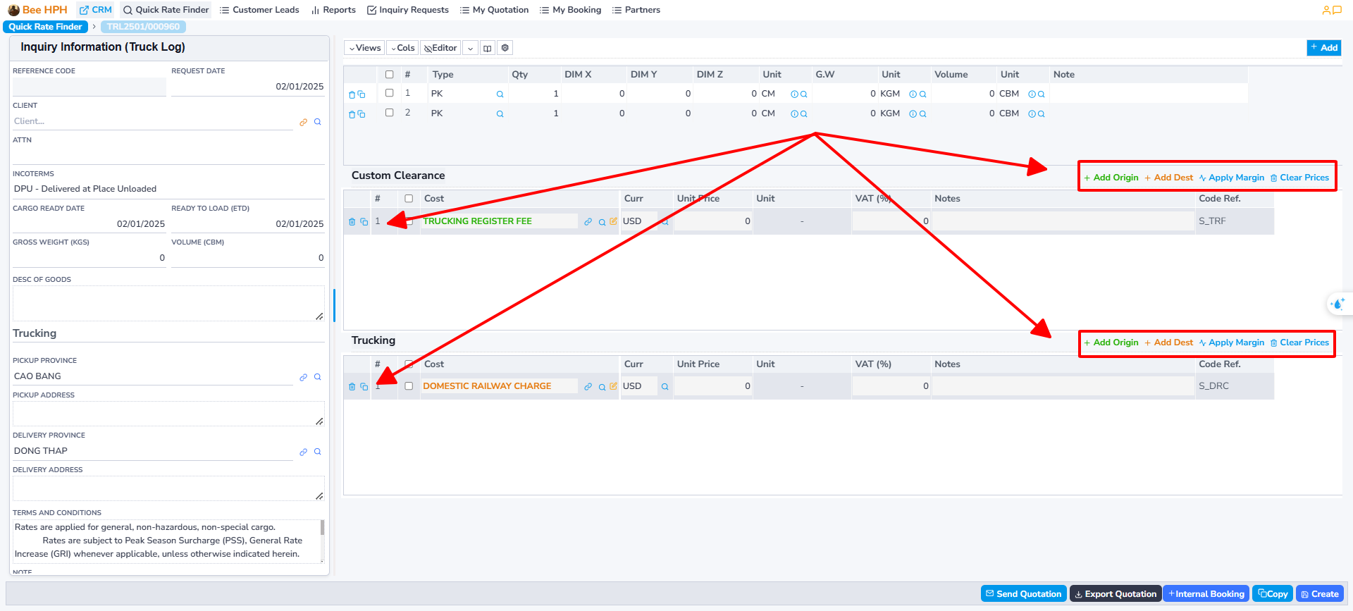 Placeholder for Custom / Trucking