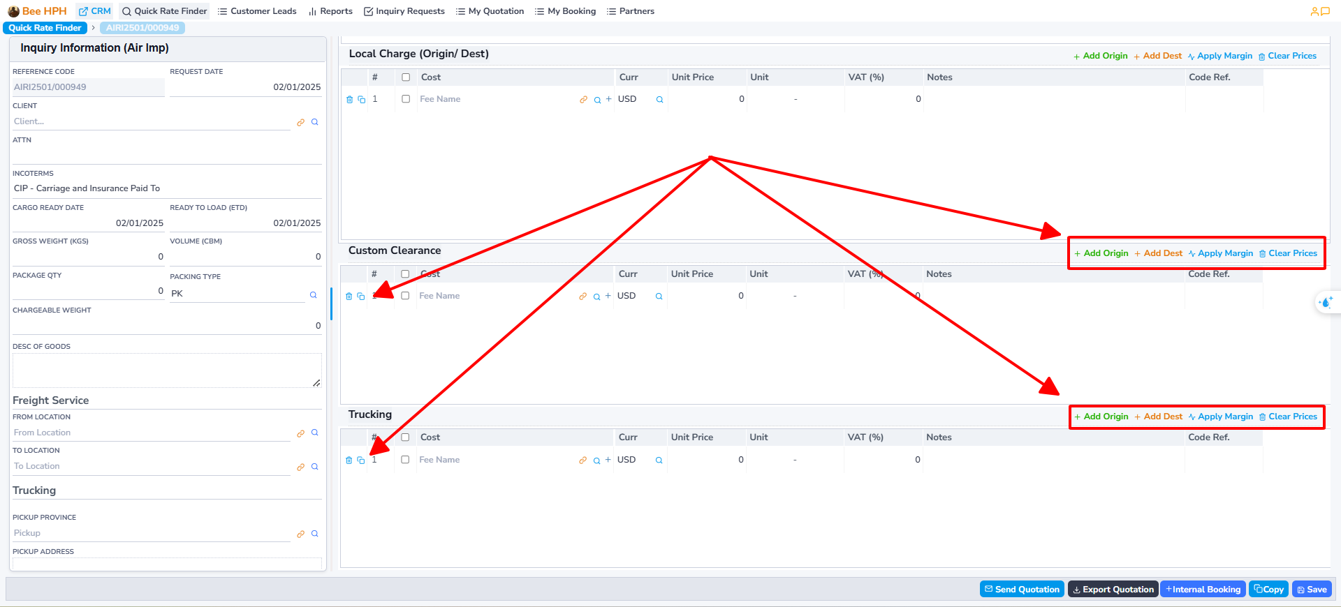 Placeholder for Custom / Trucking