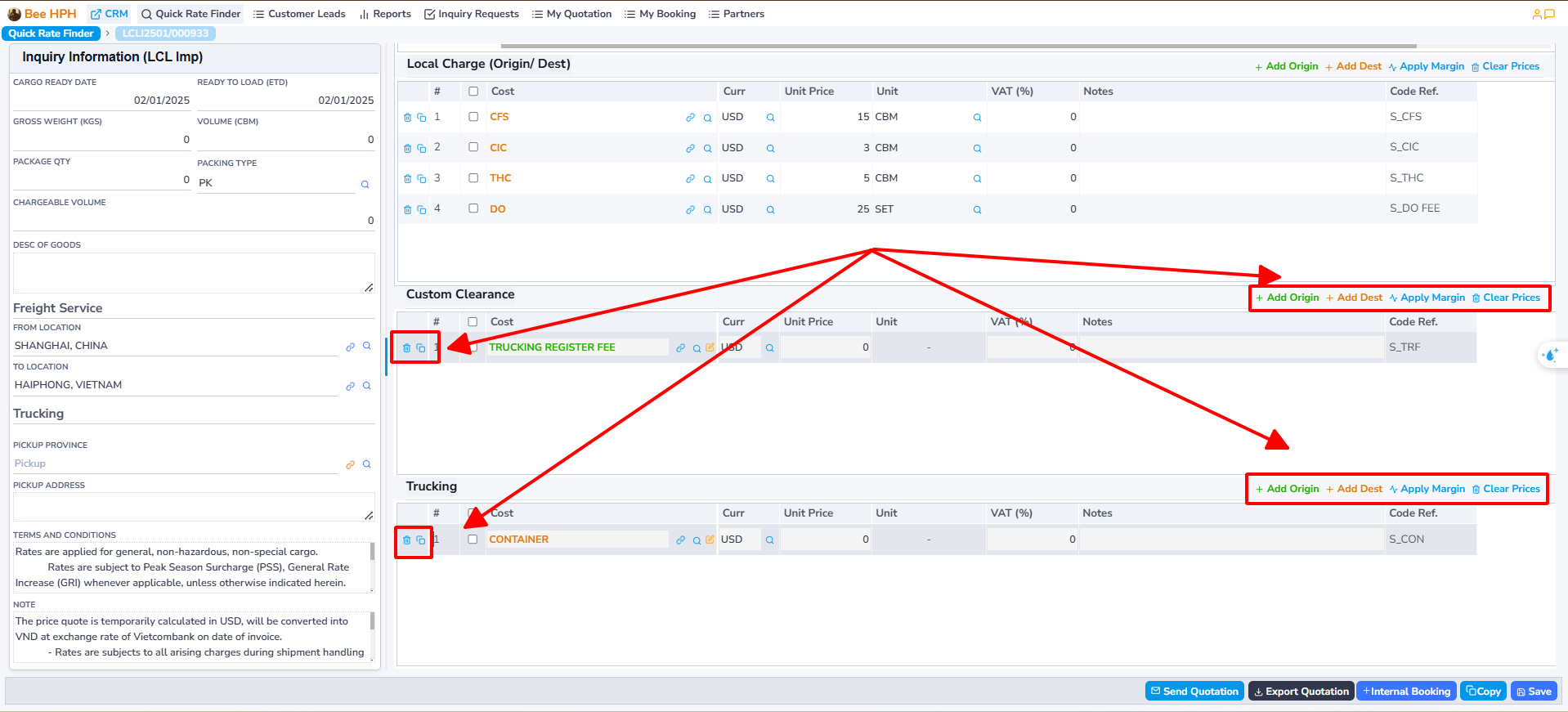 Placeholder for Custom / Trucking